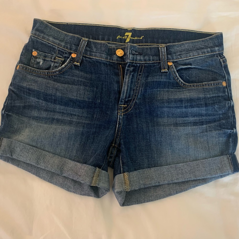7 For All Mankind Denim Shorts